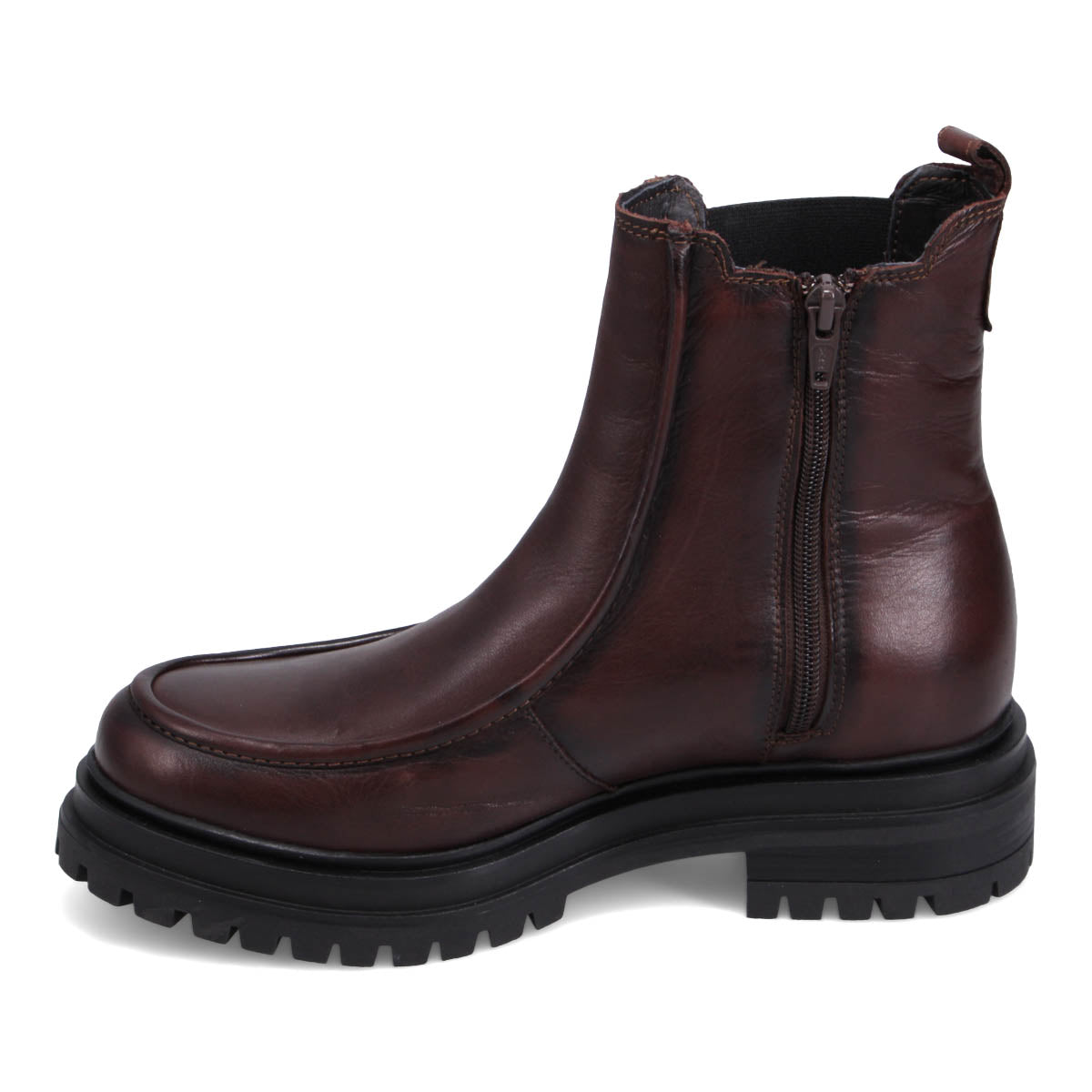 BROWN ANTIQUE BURNISH | Left