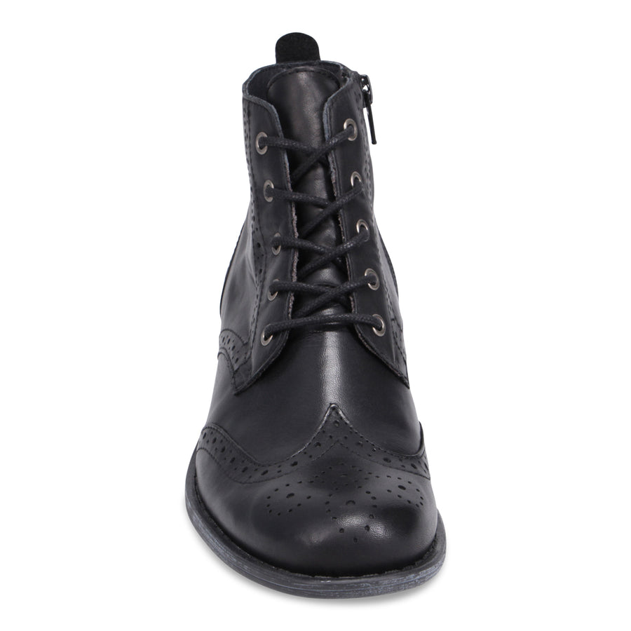 BLACK LEATHER | Front