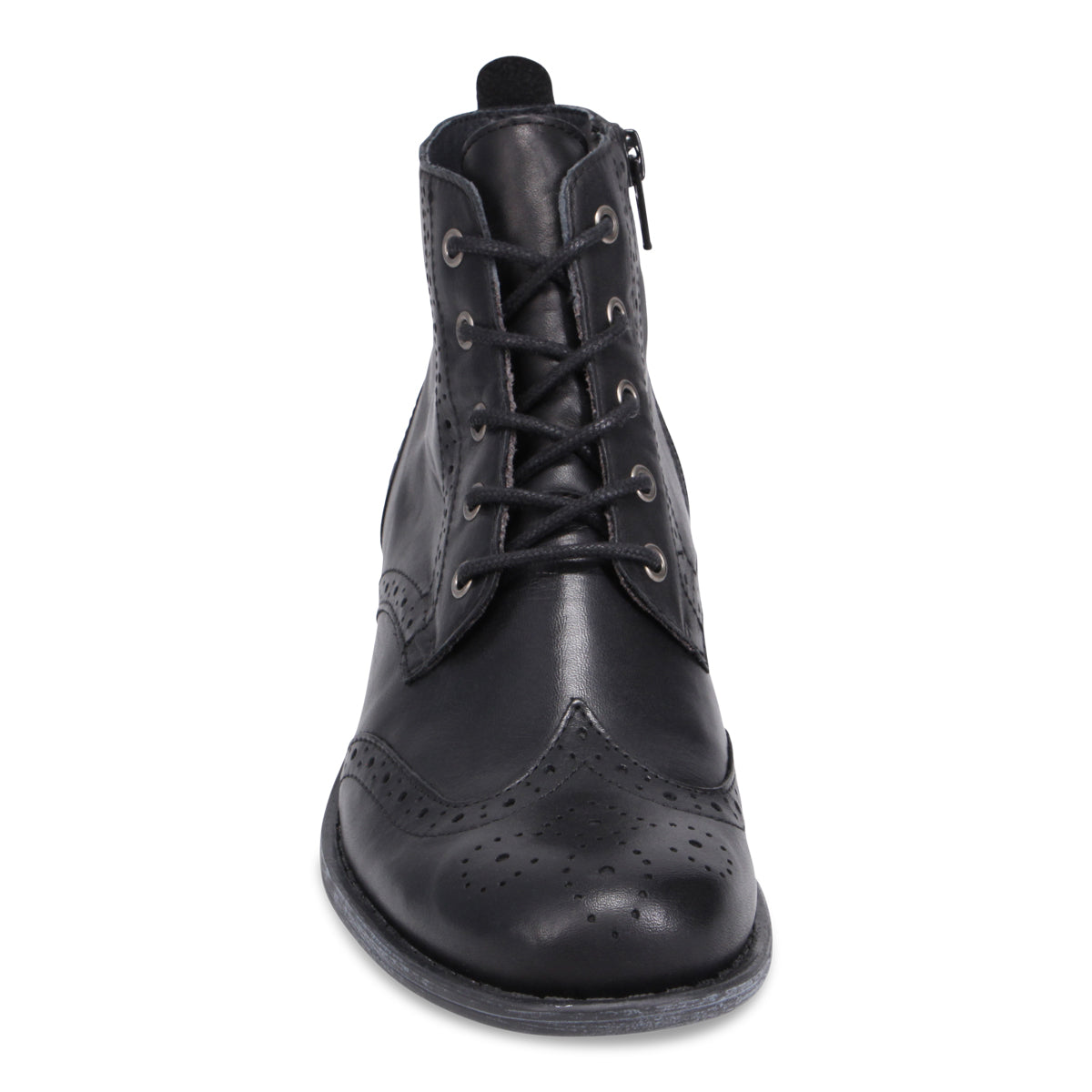 BLACK LEATHER | Front