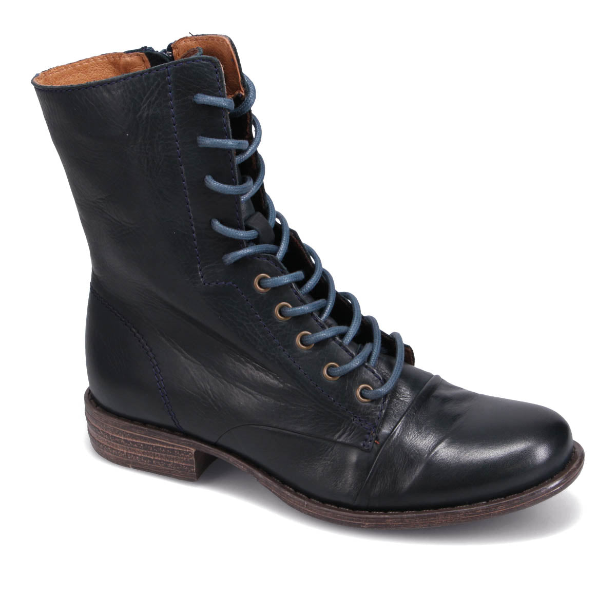 Black leather combat boots mens shop