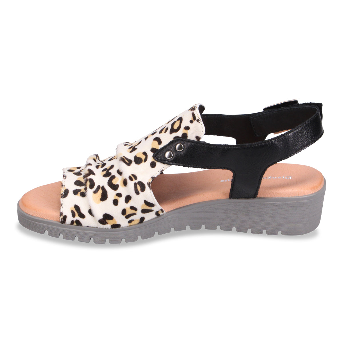BLACK WHITE LEOPARD | Left