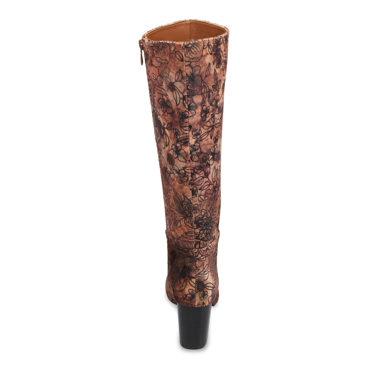 TAN FLORAL | Rear
