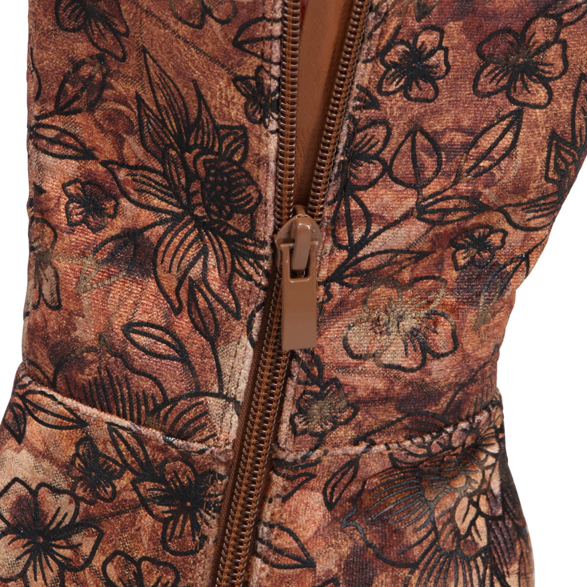 TAN FLORAL | Detail