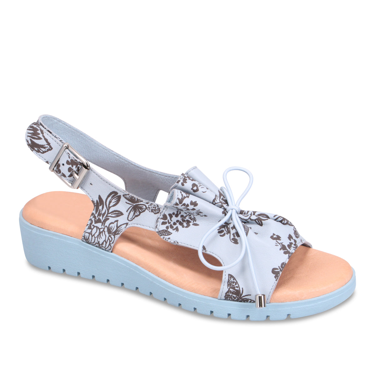 PALE BLUE CHOC FLORAL