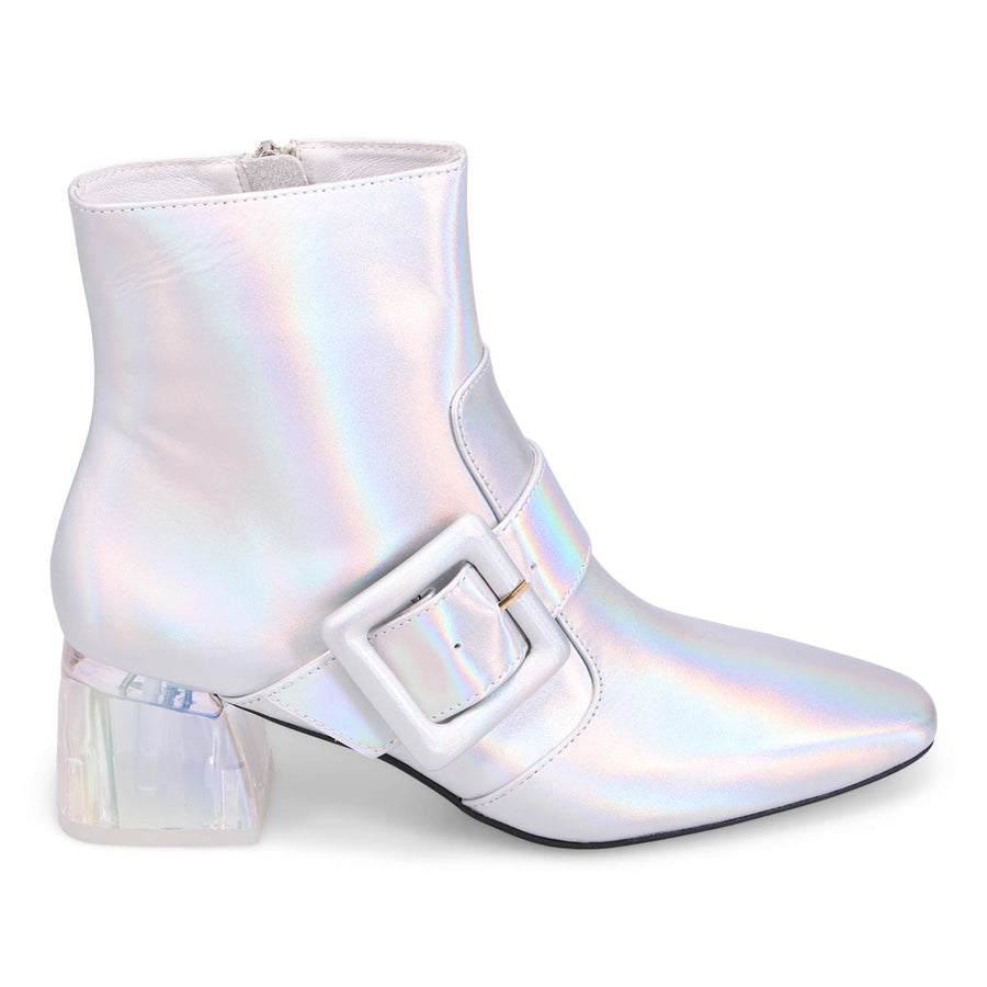 SILVER RAINBOW LEATHER | Right