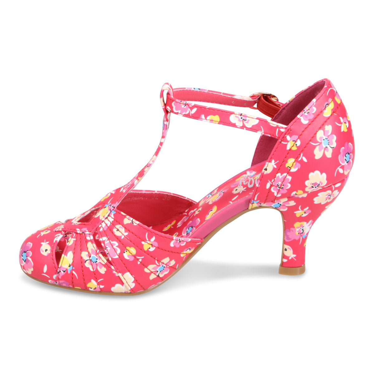 FUCHSIA FLORAL | Left