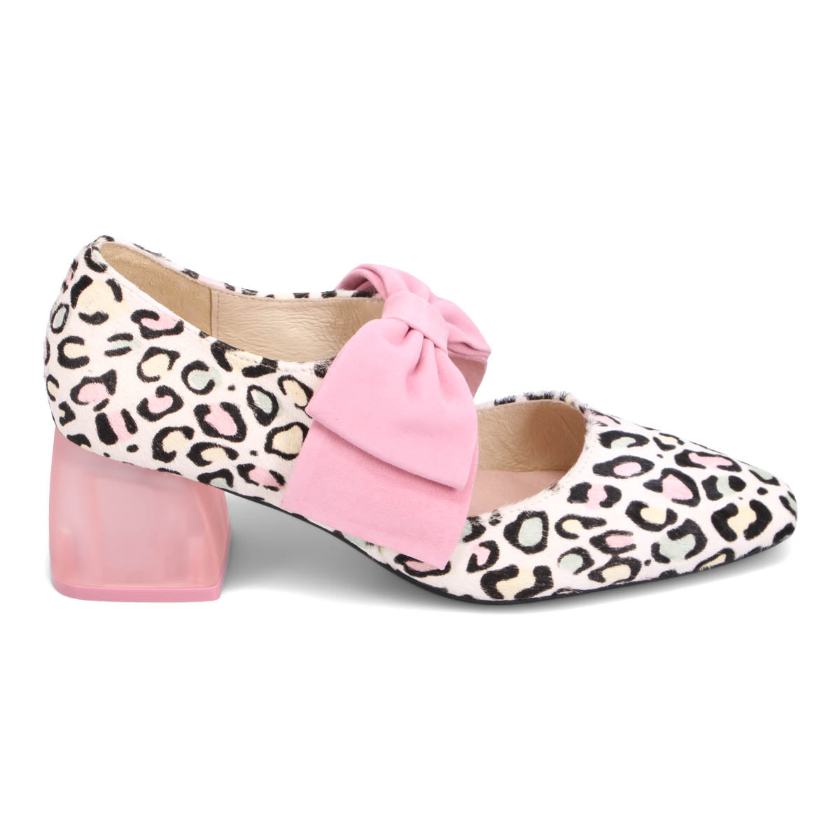 PASTEL LEOPARD PONY SUEDE | Right