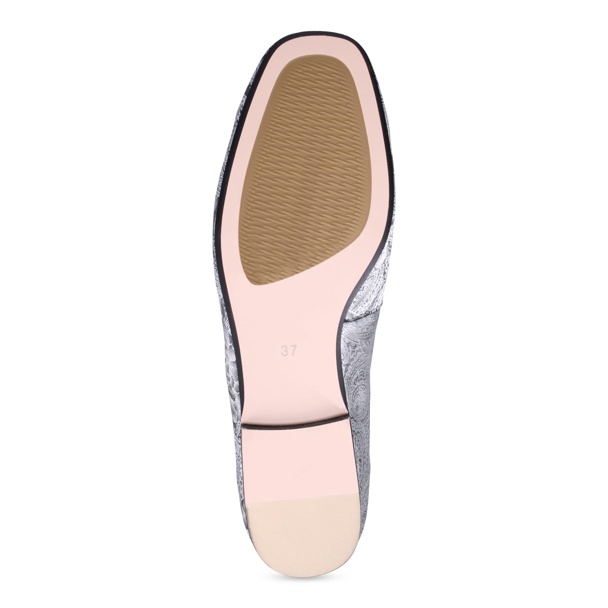 BLACK SILVER PRINT LEATHER | Bottom