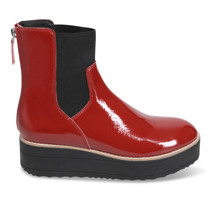 DARK RED PATENT | Right