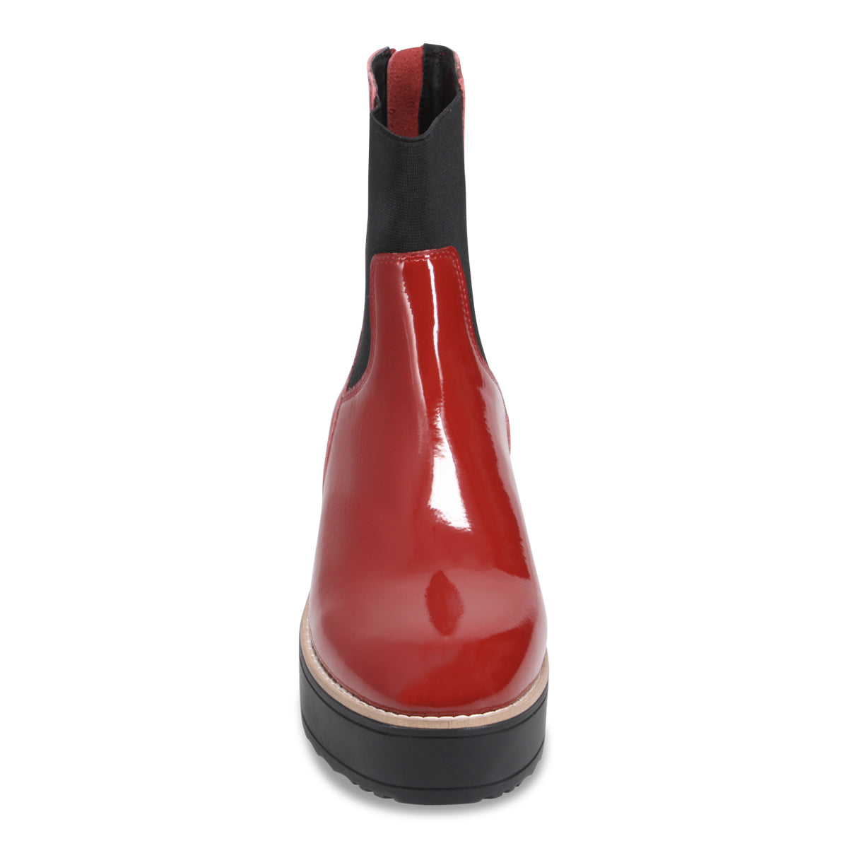 DARK RED PATENT | Front