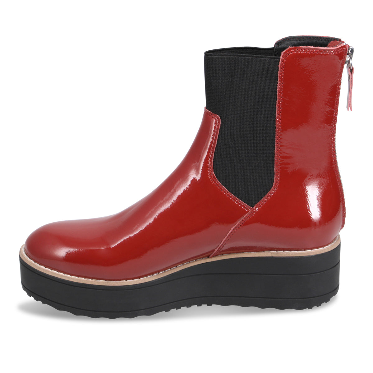 DARK RED PATENT | Left