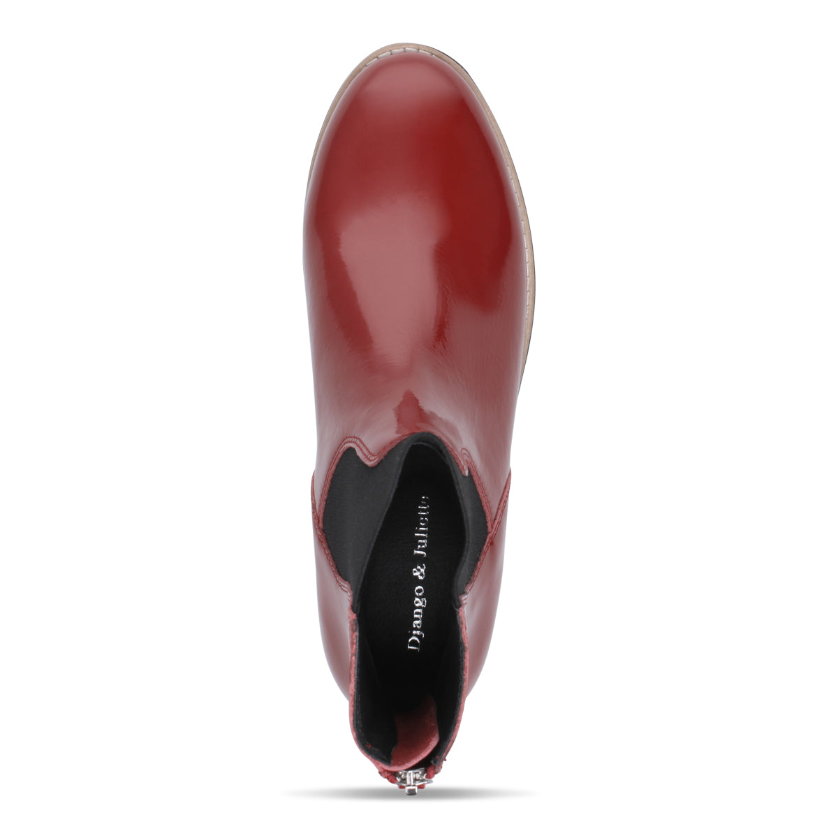 DARK RED PATENT | Top