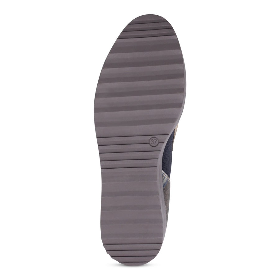 BLUE METAL FLORAL | Bottom