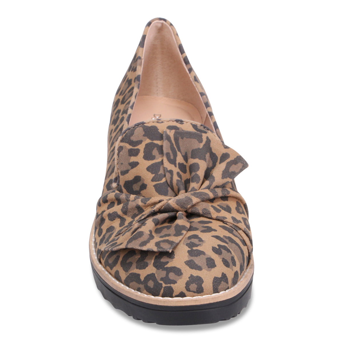CAMEL LEOPARD SUEDE | Front