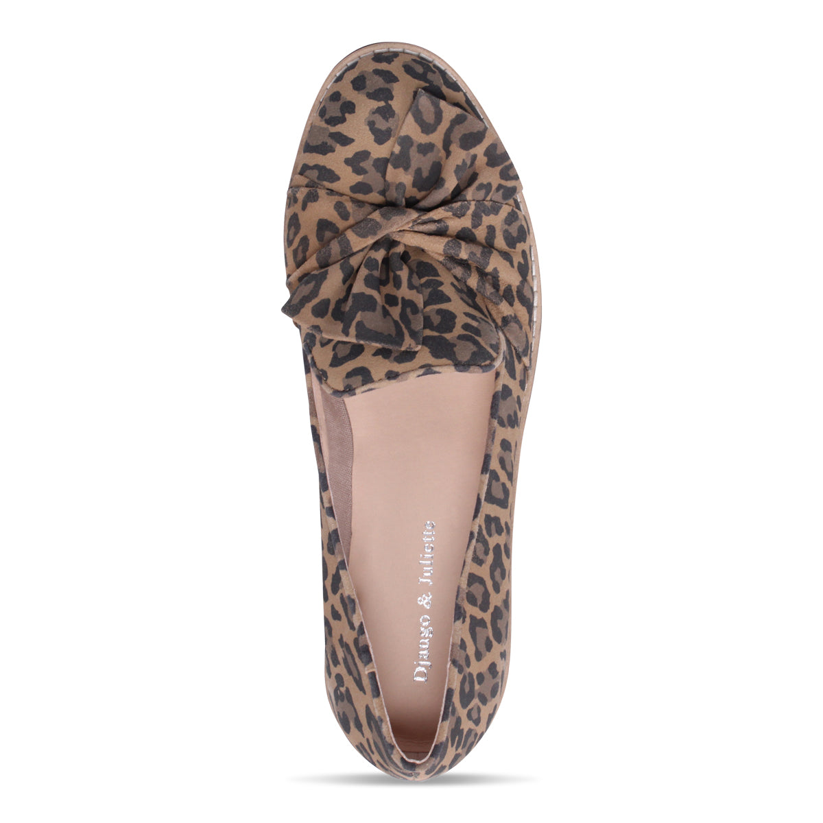 CAMEL LEOPARD SUEDE | Top