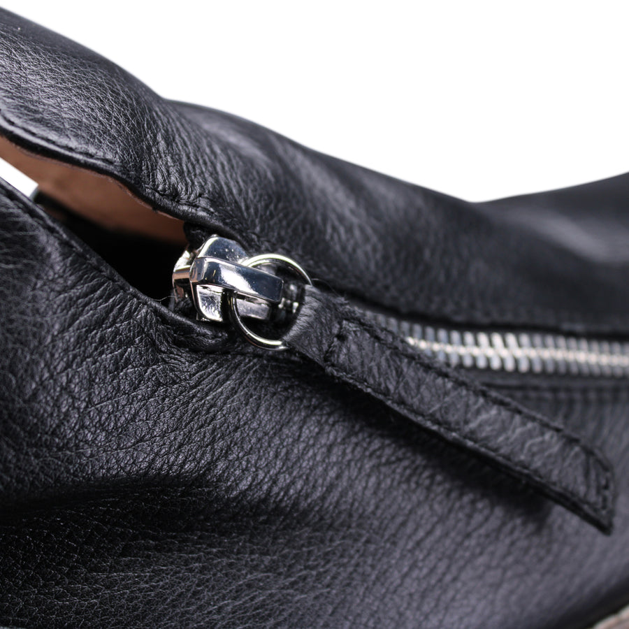 BLACK/BLACK LEATHER | Details