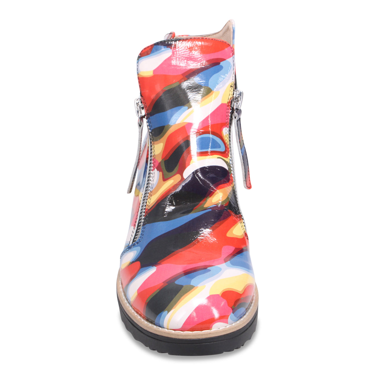 BLACK SWIRL PATENT | Front