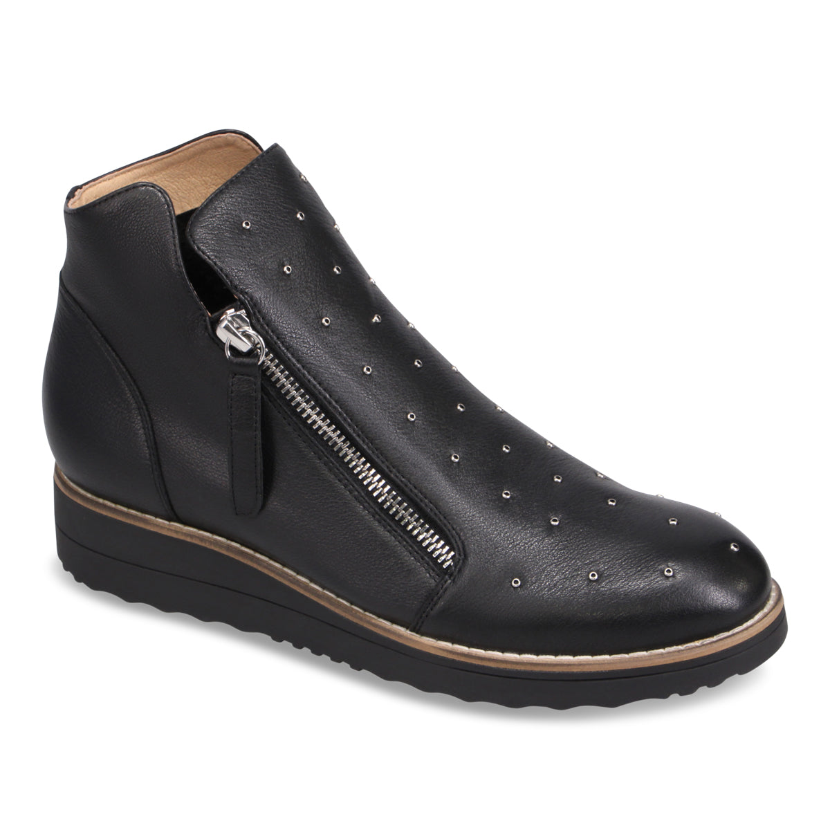 BLACK STUDDED
