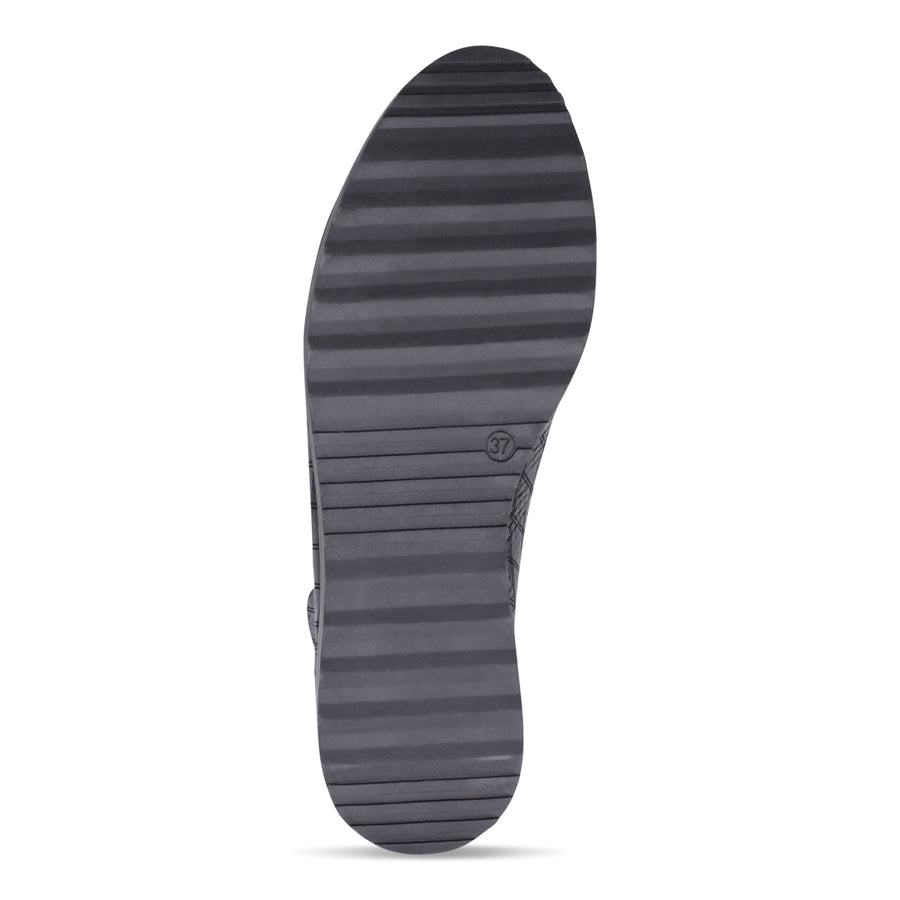 BLACK CHECK EMBOSSED | Bottom