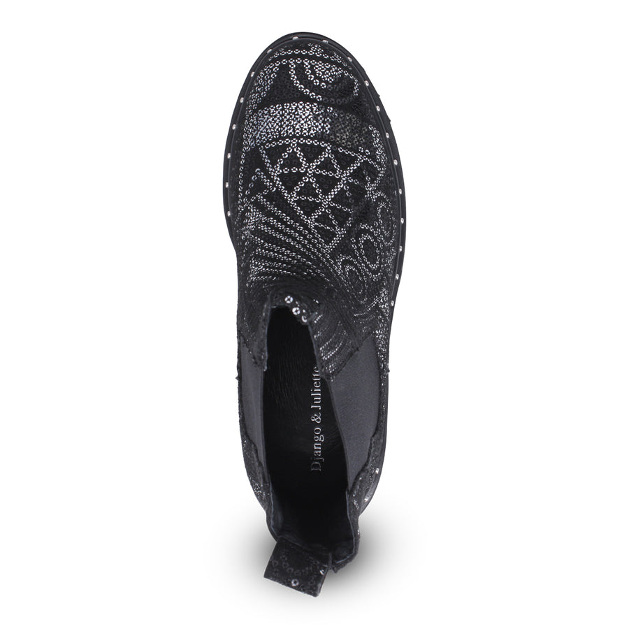 BLACK SPARKLES MULTI | Top