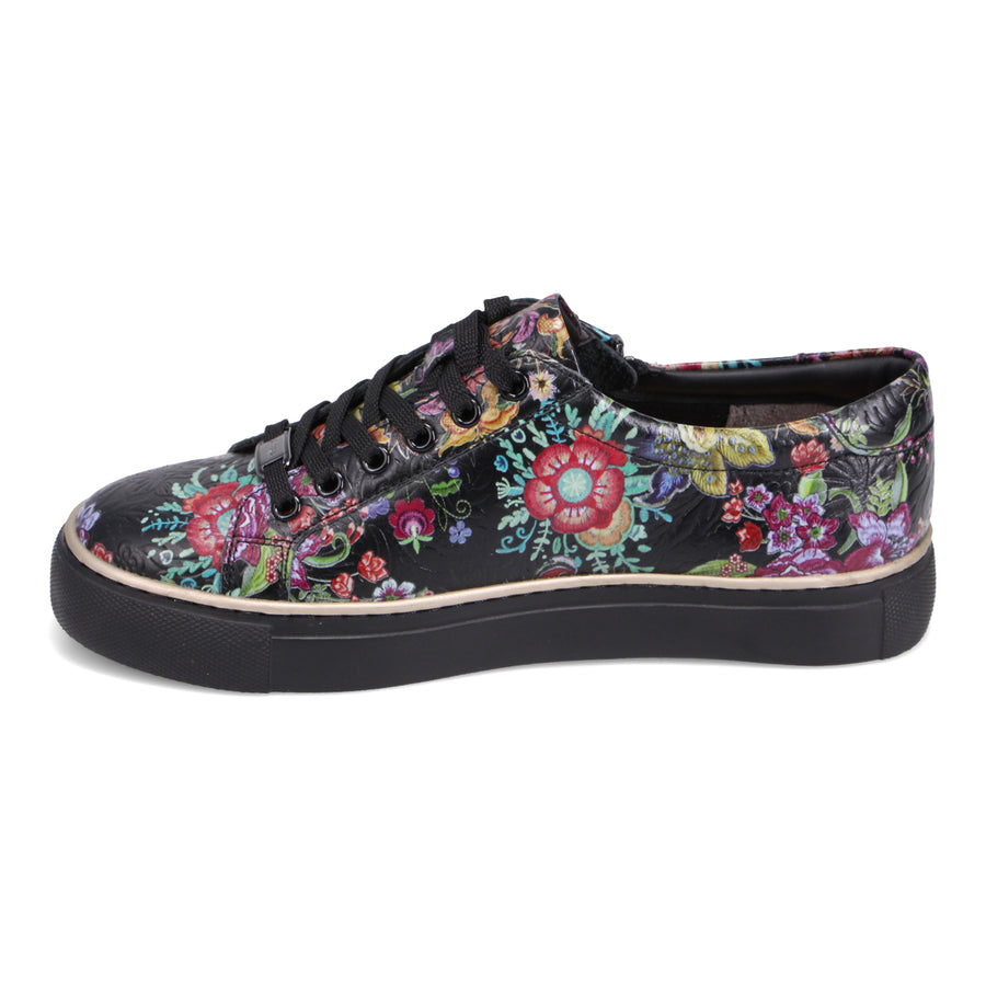 BLACK FLORAL | Left