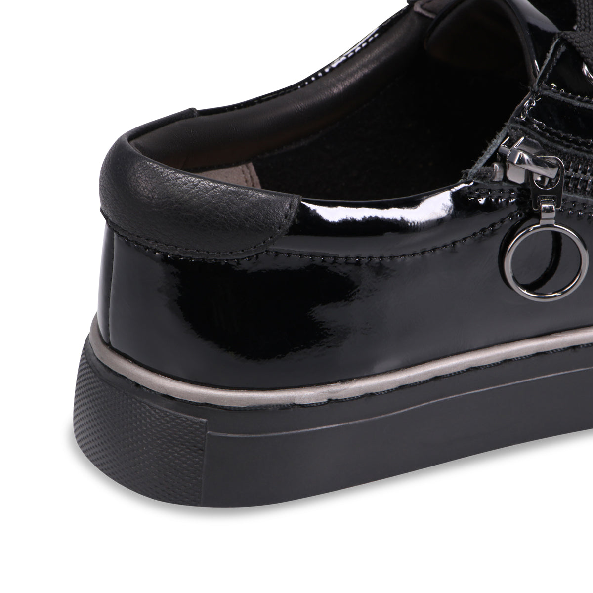BLACK PATENT | Rear