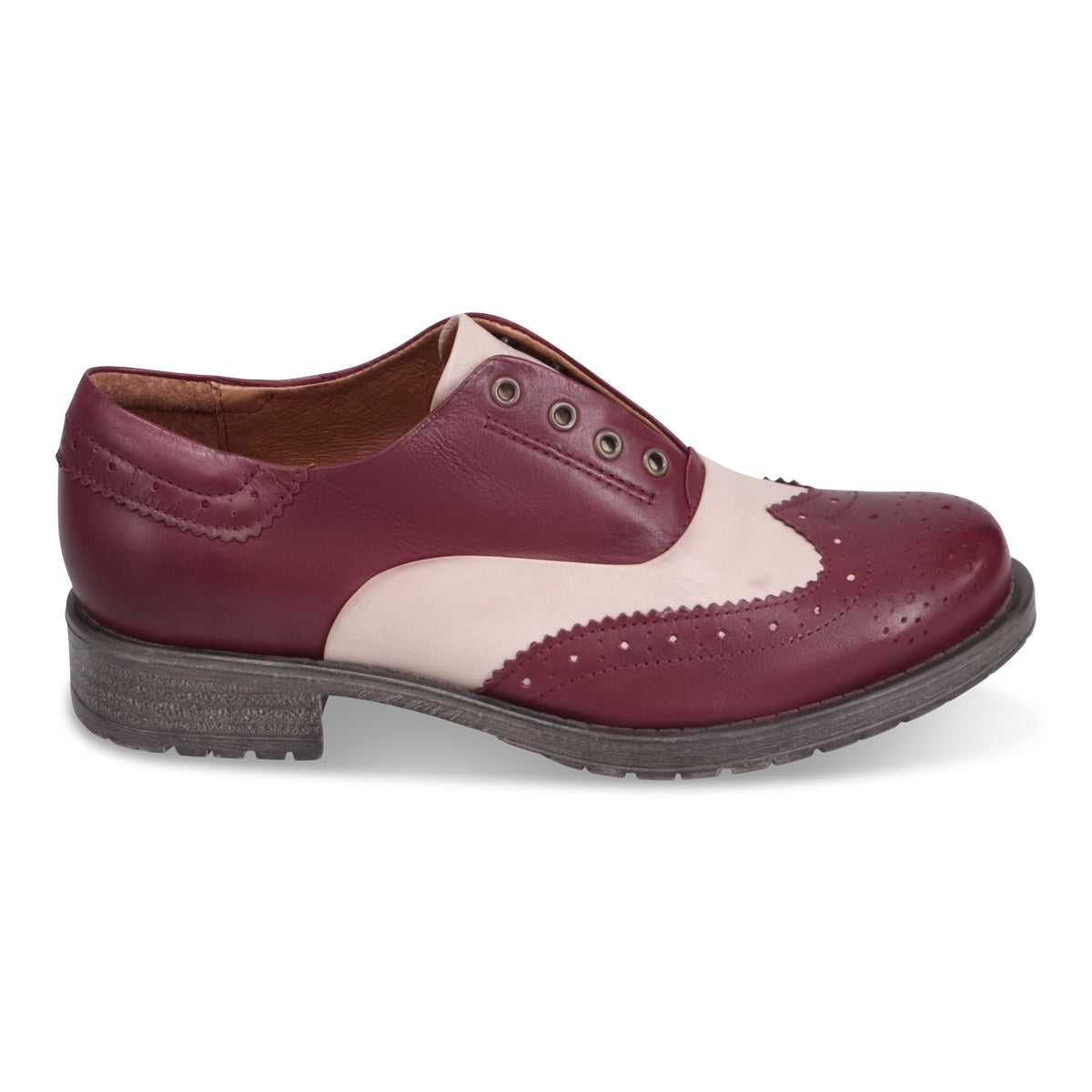BORDEAUX/CREAM | Right