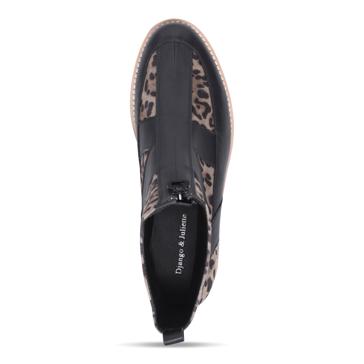 BLACK TAUPE LEOPARD | Top