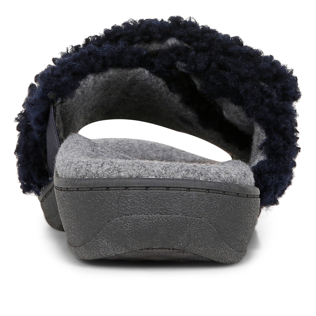 NAVY BLAZER CURLY | Rear