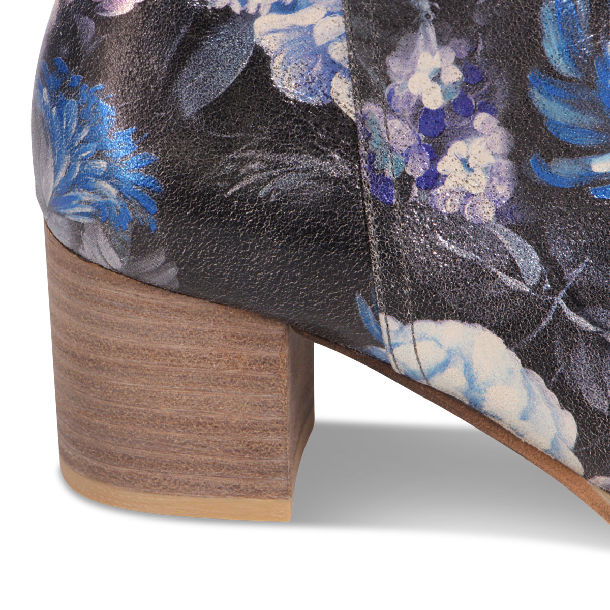 BLUE METAL FLORAL | Detail