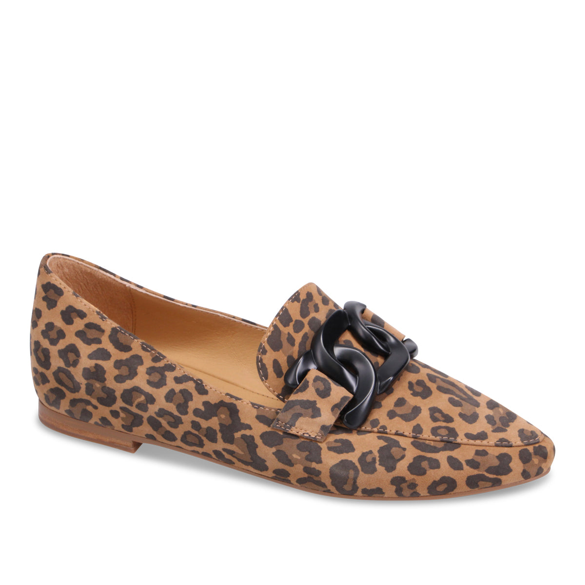 CAMEL LEOPARD SUEDE