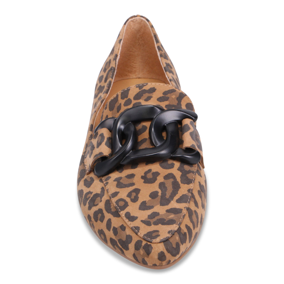 CAMEL LEOPARD SUEDE | Front