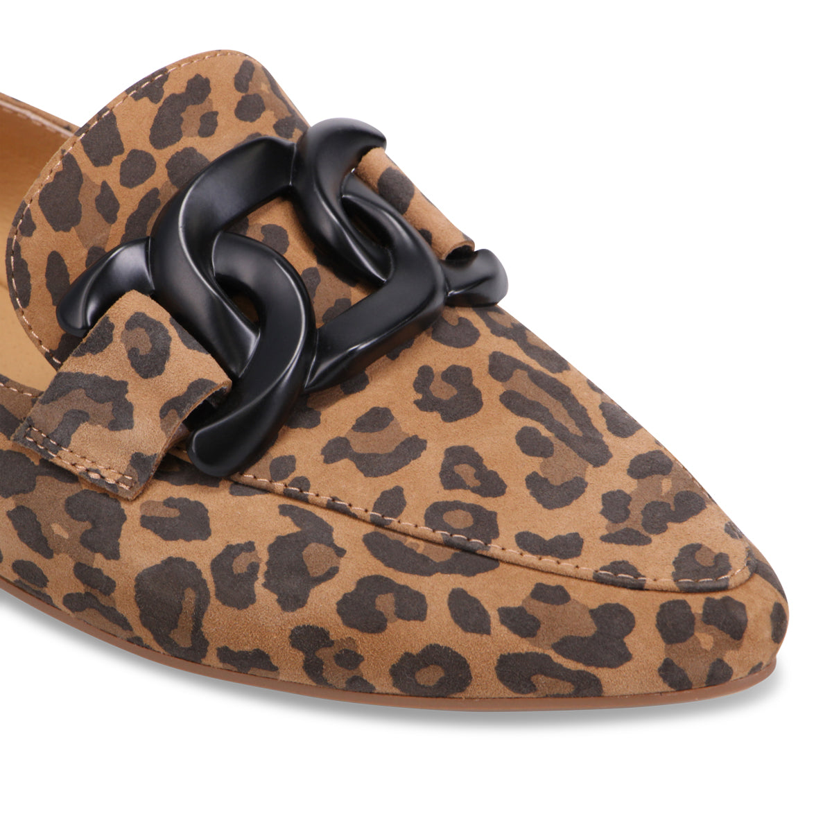 CAMEL LEOPARD SUEDE | Detail