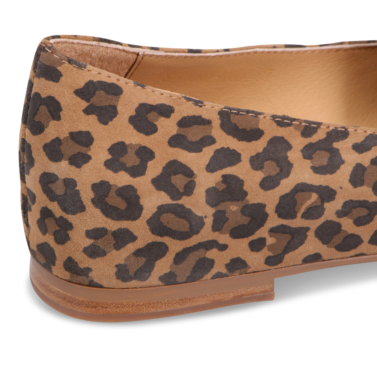 CAMEL LEOPARD SUEDE | Rear