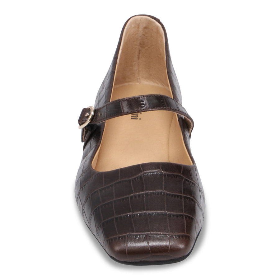 BROWN SHINE CROC | Front