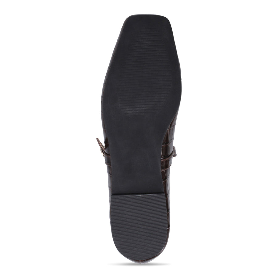 BROWN SHINE CROC | Bottom