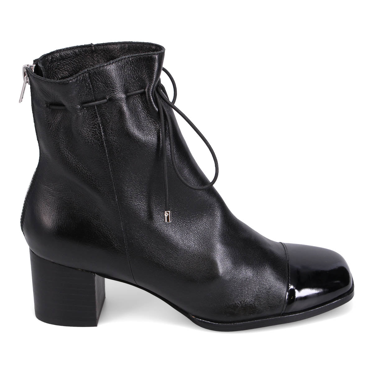 BLACK PATENT/LEATHER | Right