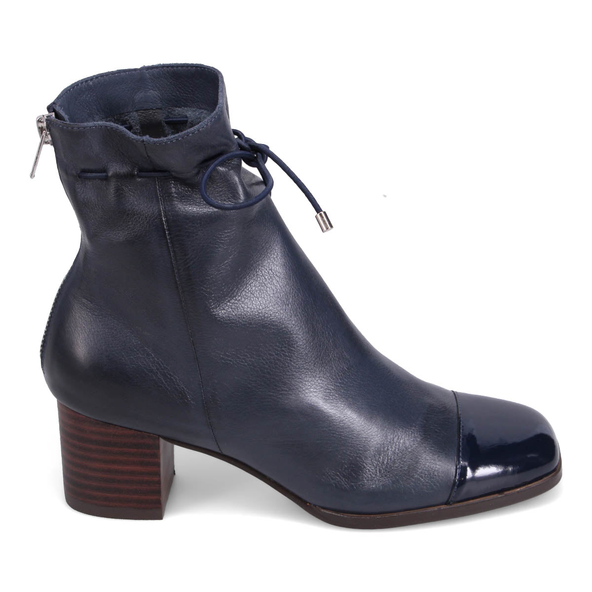 NAVY PATENT/LEATHER | Right