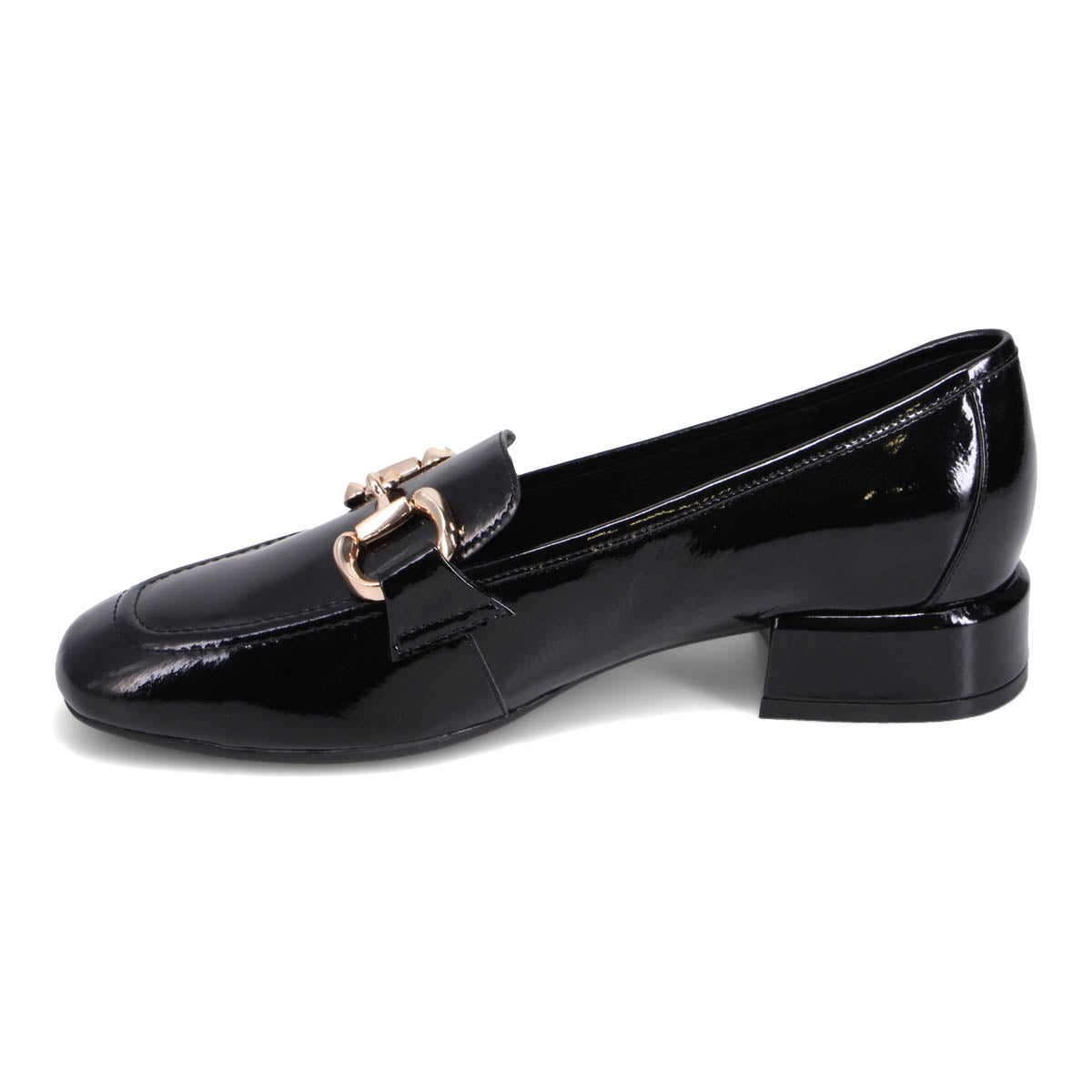 BLACK PATENT LEATHER | Left