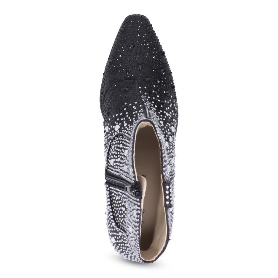 BLACK SILVER OMBRE | Top