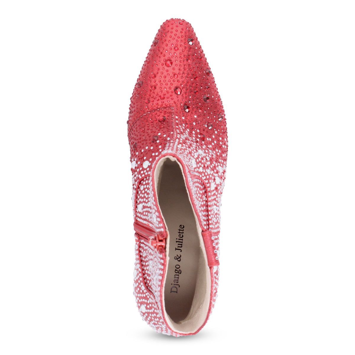 RED SILVER OMBRE | Top