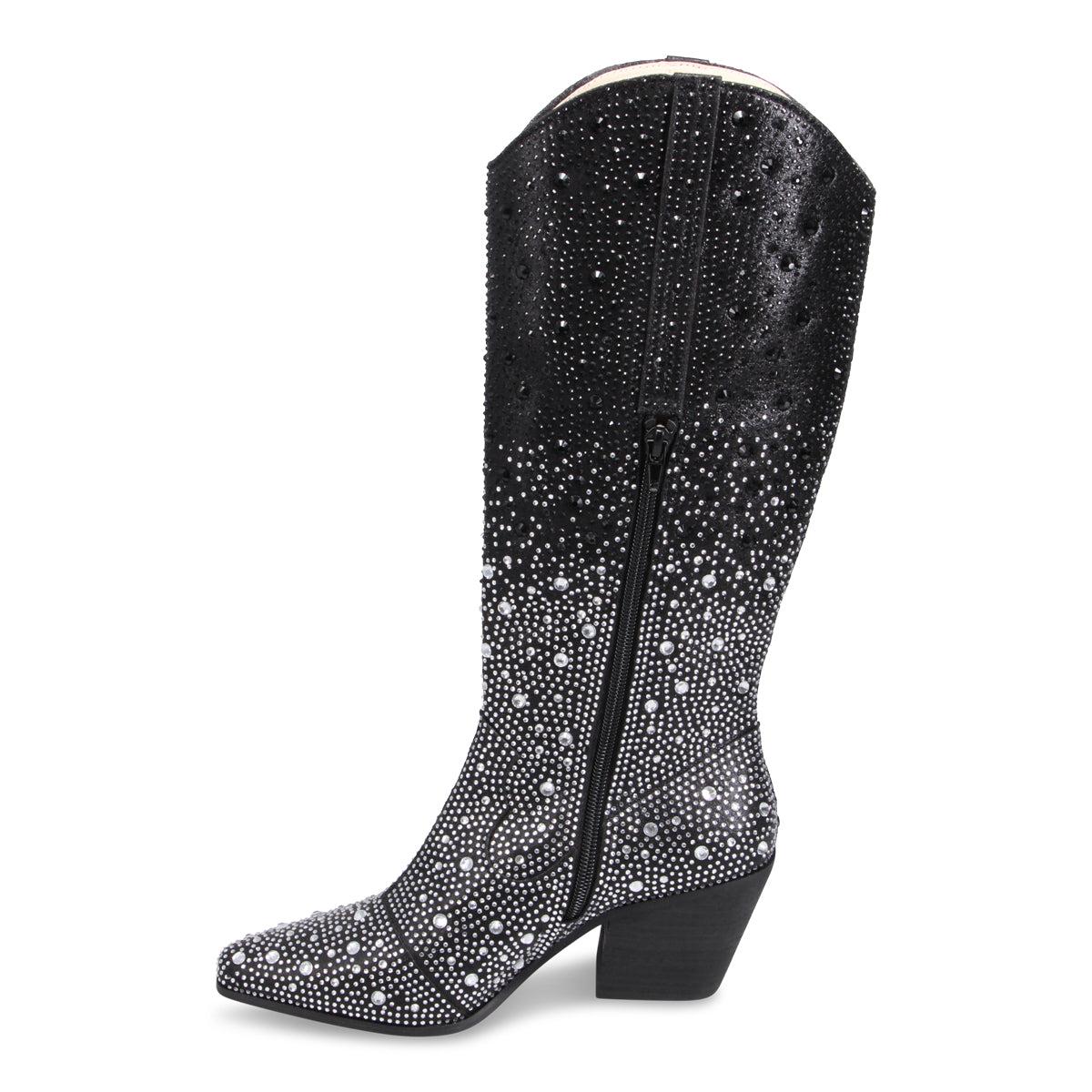 BLACK/SILVER OMBRE | Left