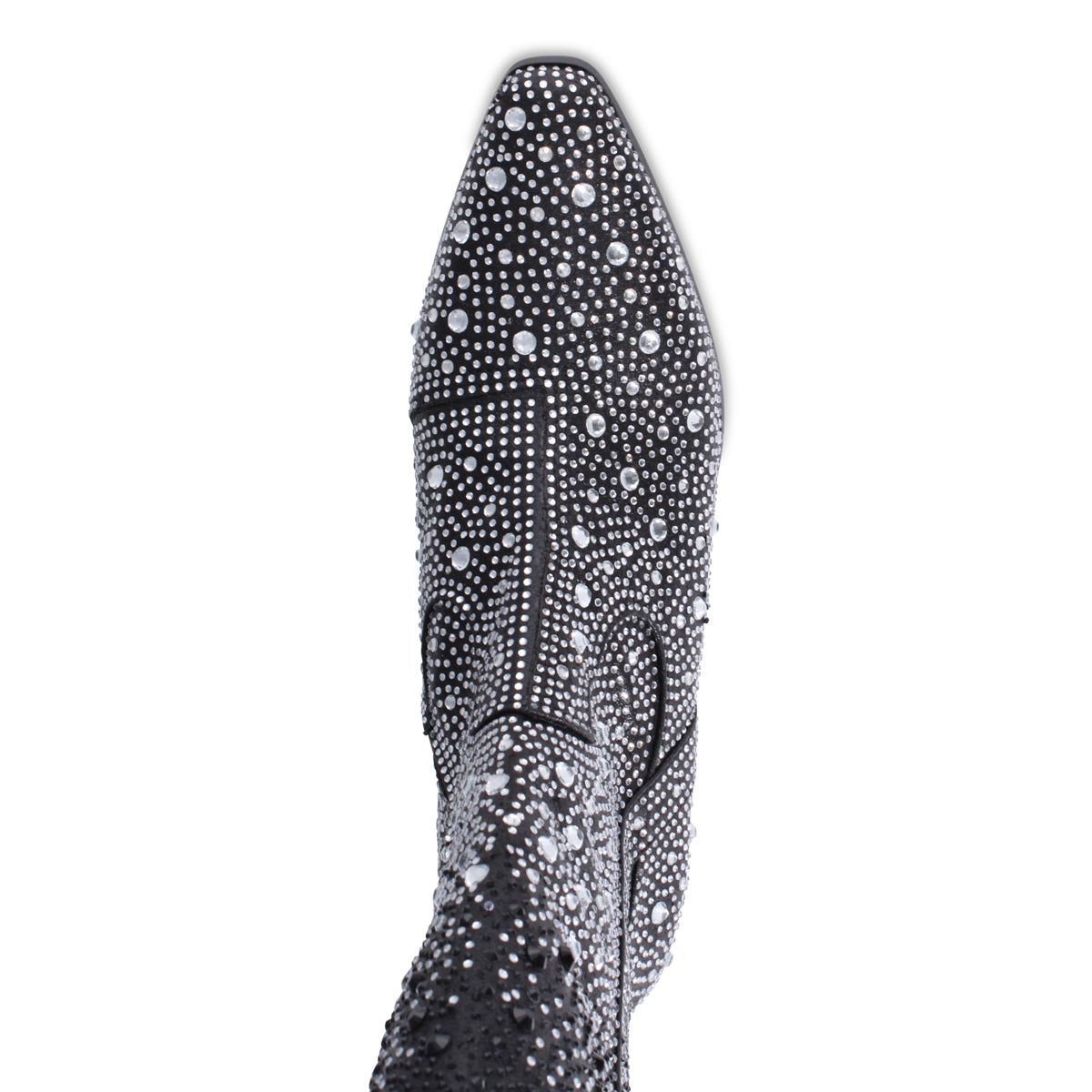 BLACK/SILVER OMBRE | Top