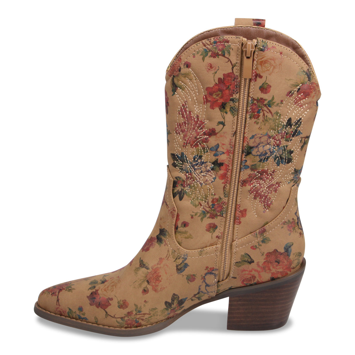 TAN FLOWER HATCH | Left