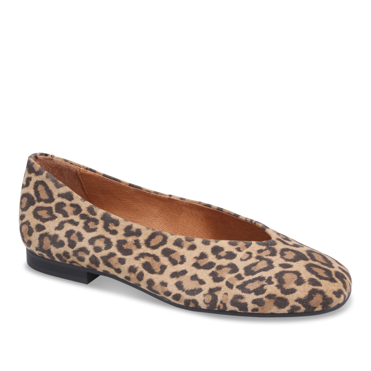 LEOPARD SUEDE