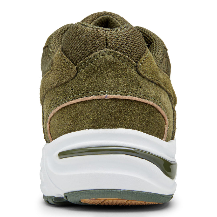 OLIVE SUEDE | Rear
