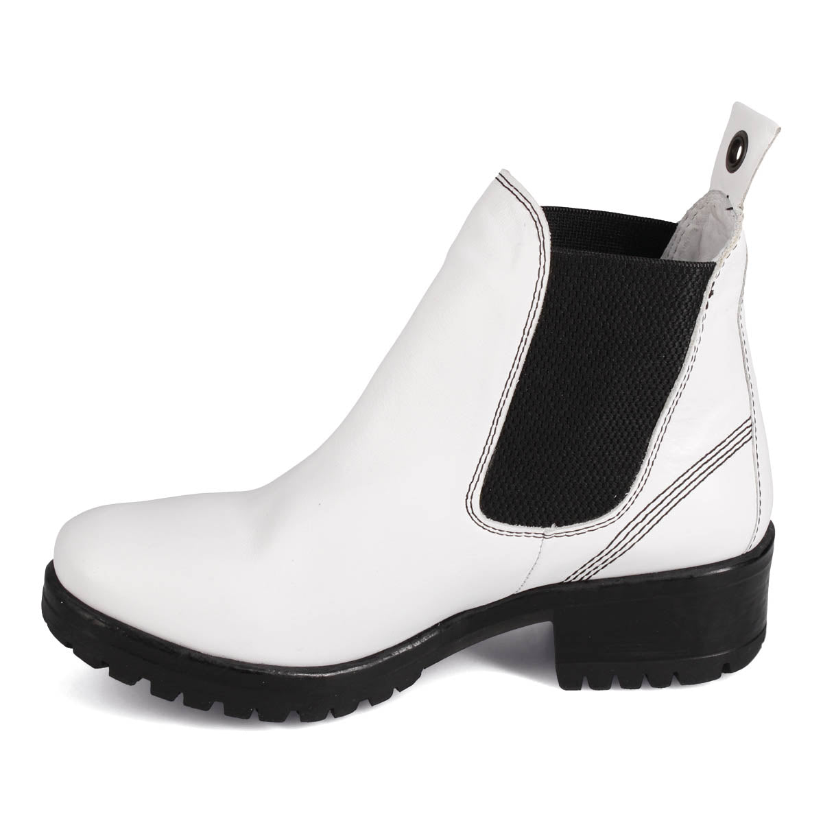 WHITE AMALFI/BLACK | Left