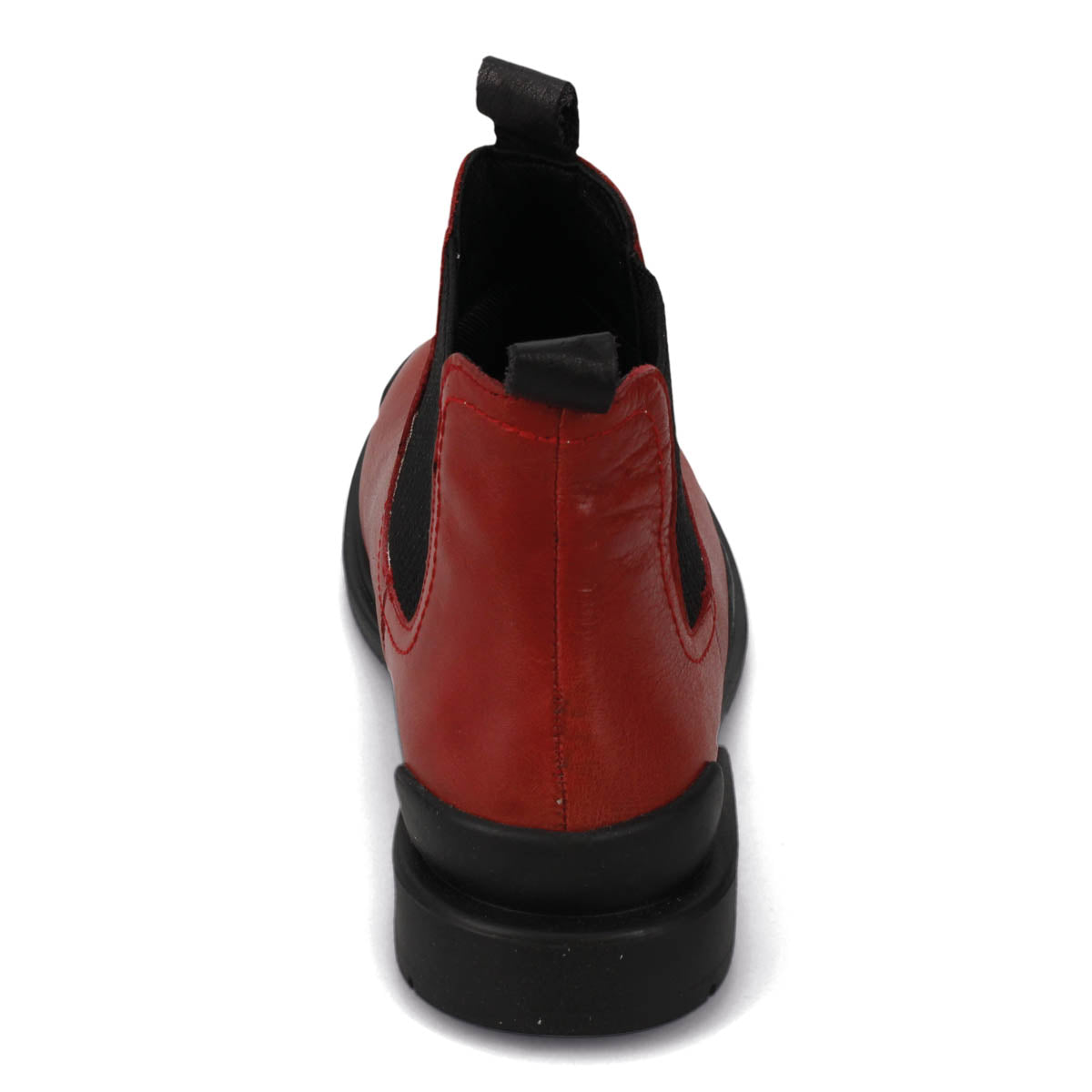 RED NATURAL LEATHER | Rear
