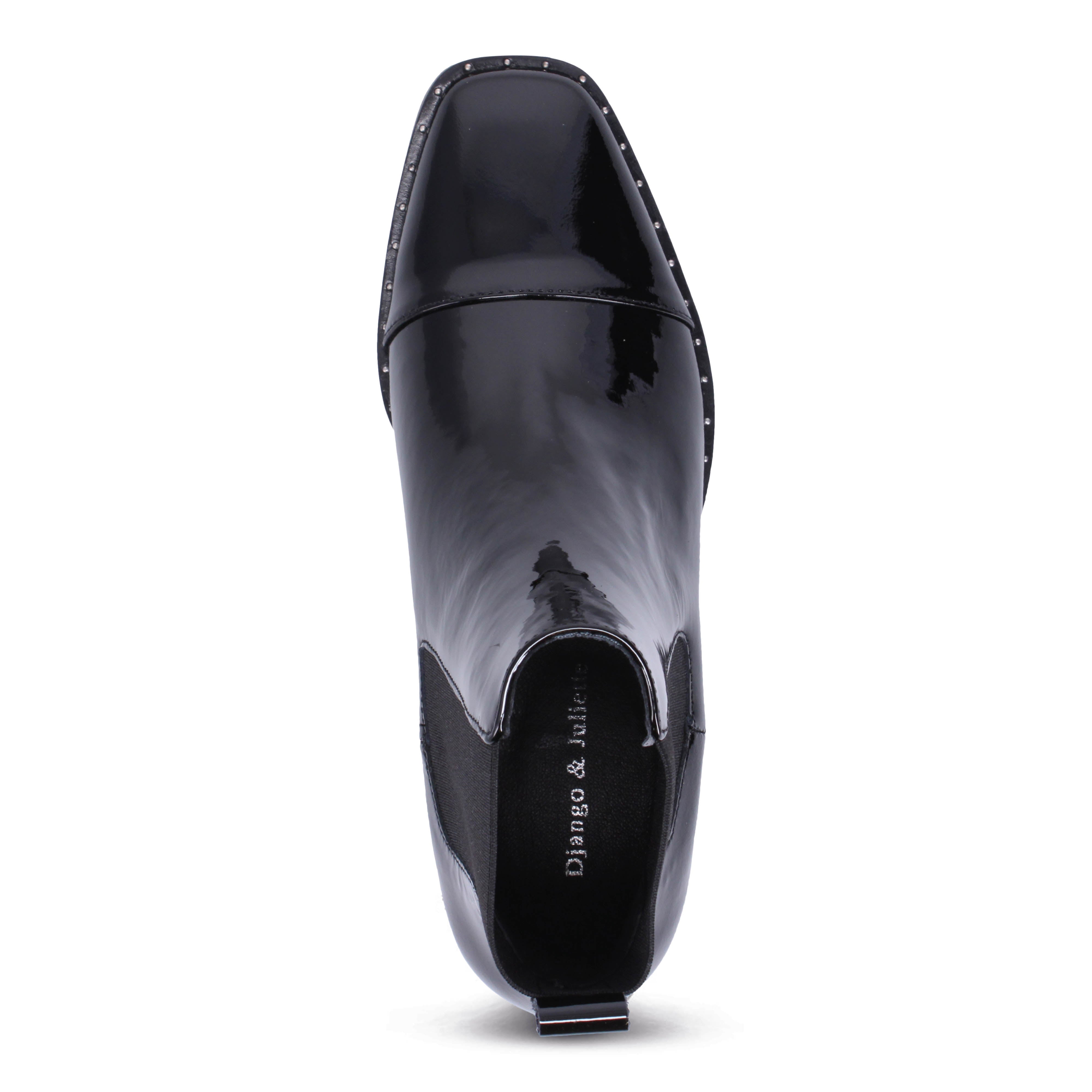 BLACK PATENT | Top
