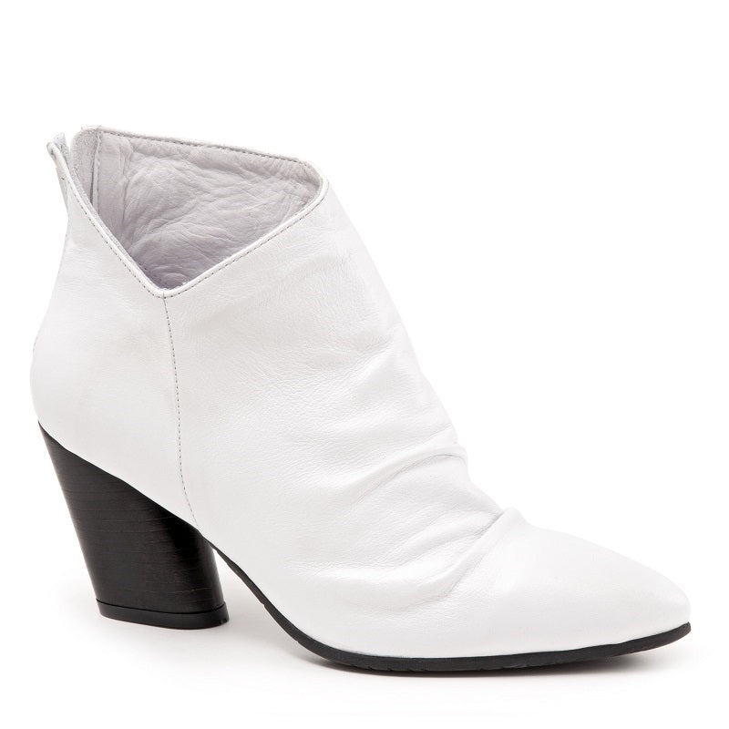 Fray Heeled Bootie